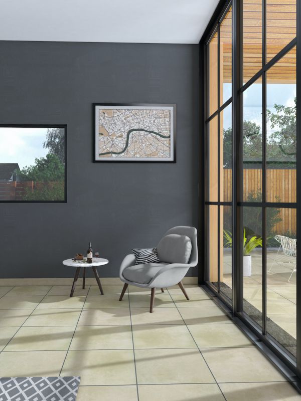 Luna Sand Indoor Wall & Floor Tile - 600x600mm