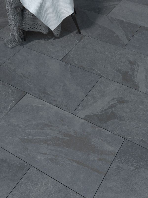 Victoria Anthracite Slate Effect - 900x450x20mm
