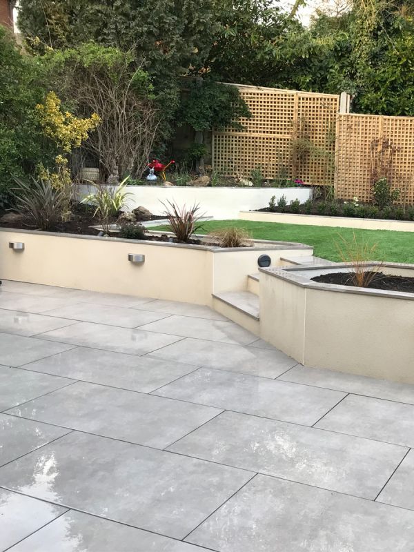 Ark Anthracite Porcelain Paving Slabs - 1200x600x20mm
