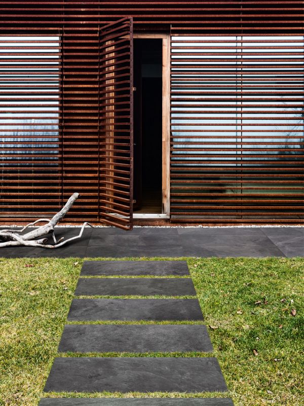 Ardesia Antracite Italian Tile - 1000x500x20mm