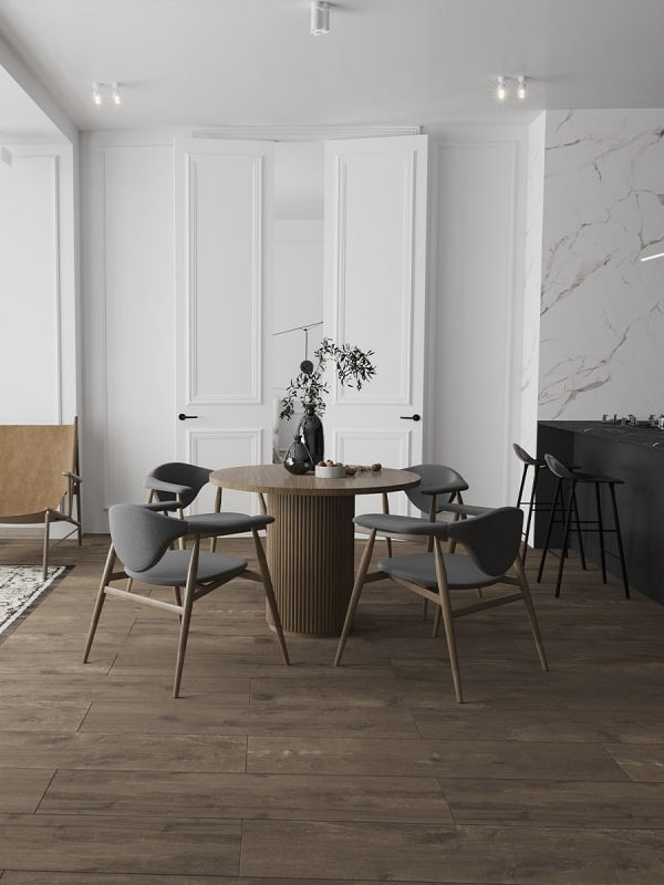 Vintage Wood Effect Indoor Floor Tile - 1200x300(mm)