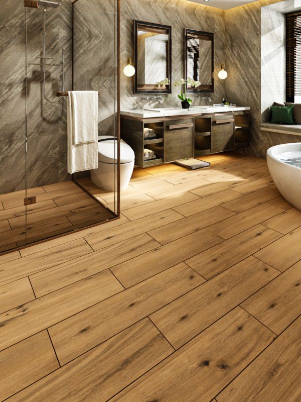 Chelsea Nut Non Slip Tile - 1200x300x9mm