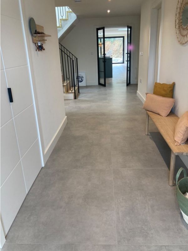 Eclipse Silver Indoor Tile - 600x600mm