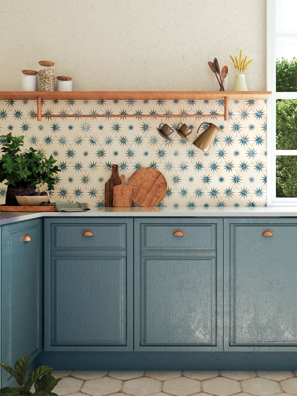 Lilya Decor Blue - 198x228mm