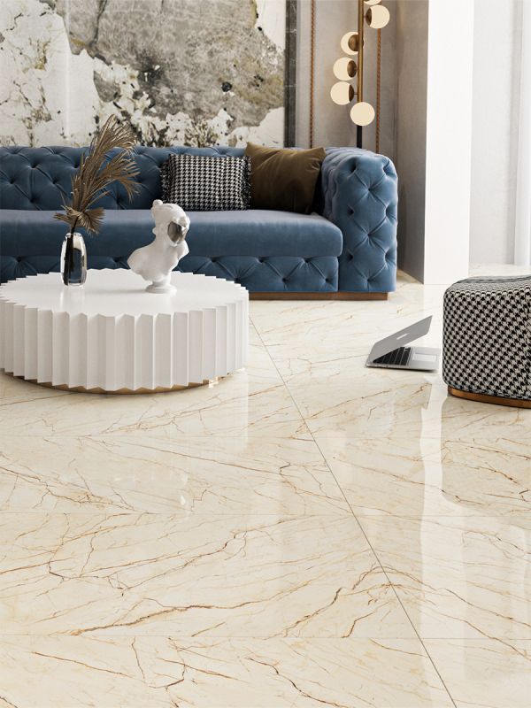 Matera Beige Porcelain Tile - 1200x600mm