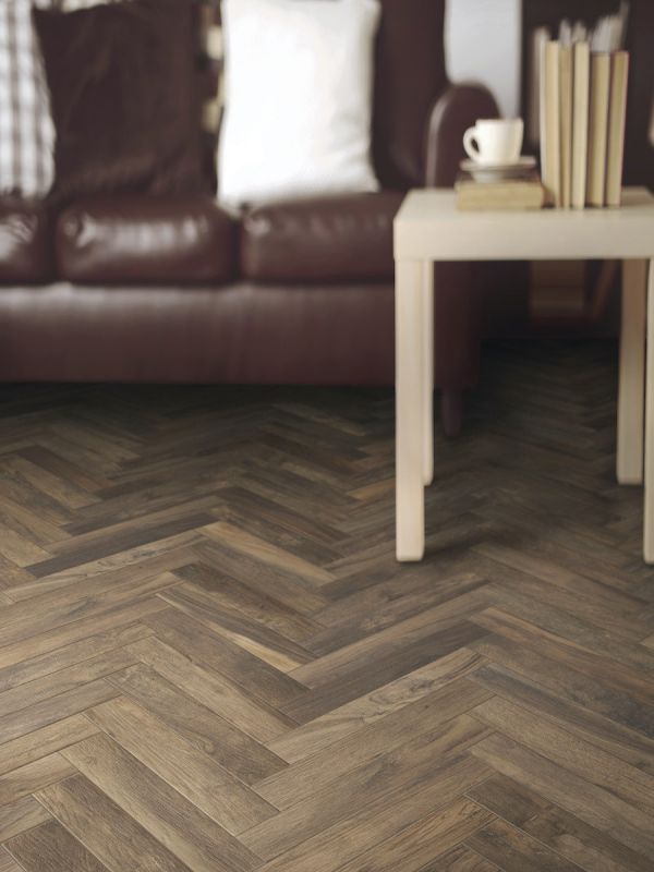 Living Noce Herringbone Tile - 450x75mm
