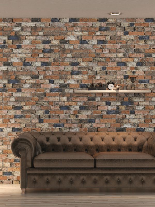 Rustic Brick Effect Tile - 170x520mm - Royale Stones