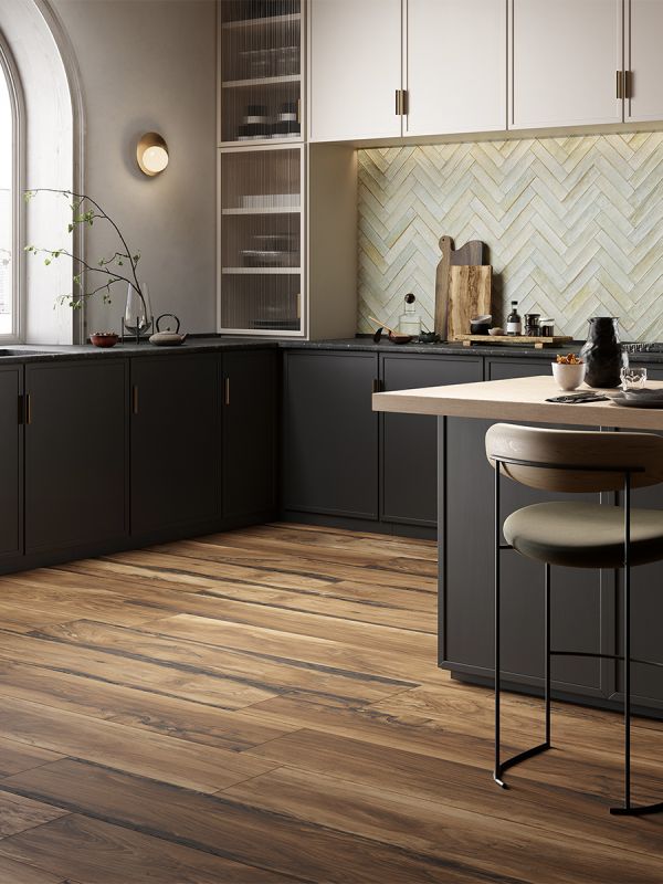 Sherwood Mahogany Italian Tile - 1000x150mm