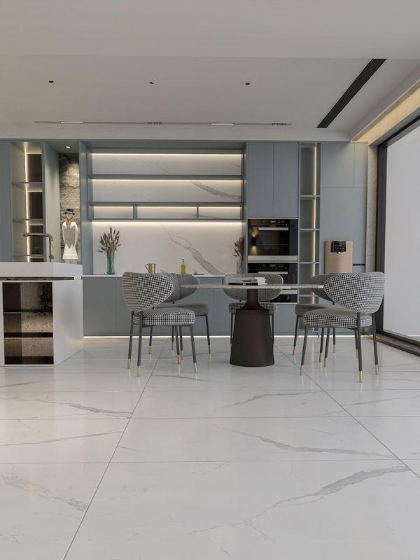 Statuario Wall & Floor Tile - 1200x600mm