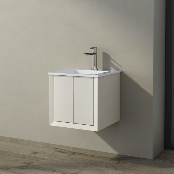 Vatican Cream Cloakroom Vanity - 400mm

